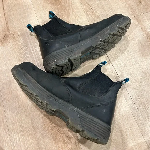 Blue Tongue Mens 6" Station Slip-on Boots size 11 - Picture 3 of 6